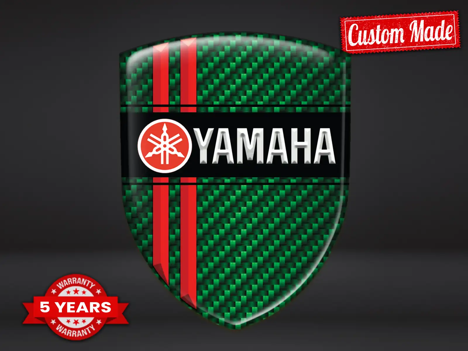 Yamaha Windschutzaufkleber Limitiert Hochwertig Robust